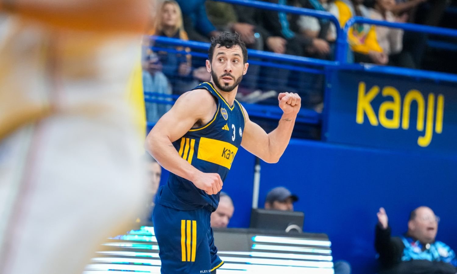 Festejo Boca Básquet vs Oberá