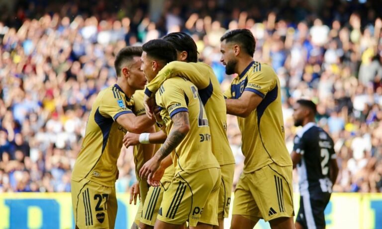 Festejo Boca vs Central Córdoba Apertura 2026
