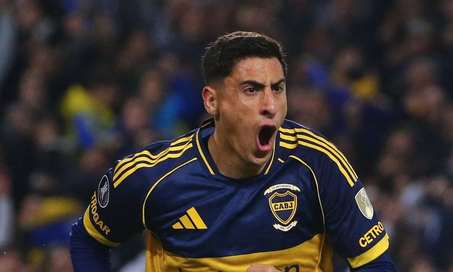 Festejo Merentiel Boca vs Cruzeiro Libertadores