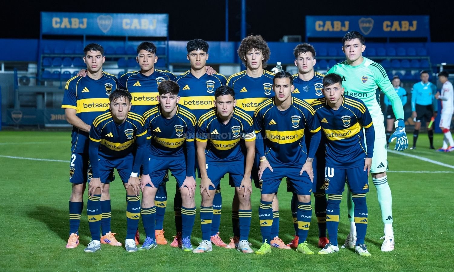 Iniciales reserva de Boca vs Huracán
