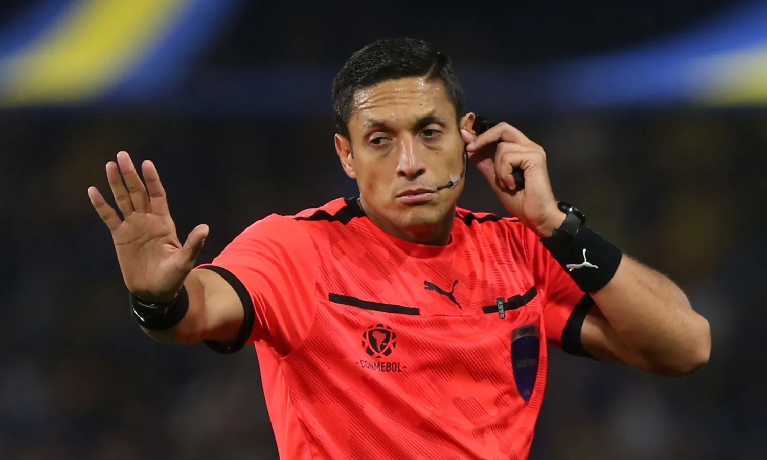 Jesús Valenzuela árbitro Boca en La Bombonera