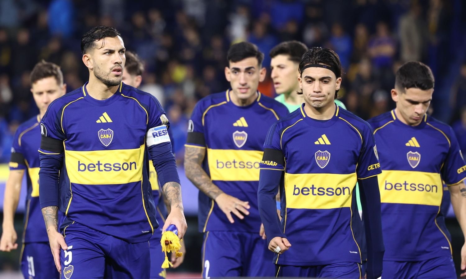 Jugadores Boca vs Universidad Católica Libertadores 2026
