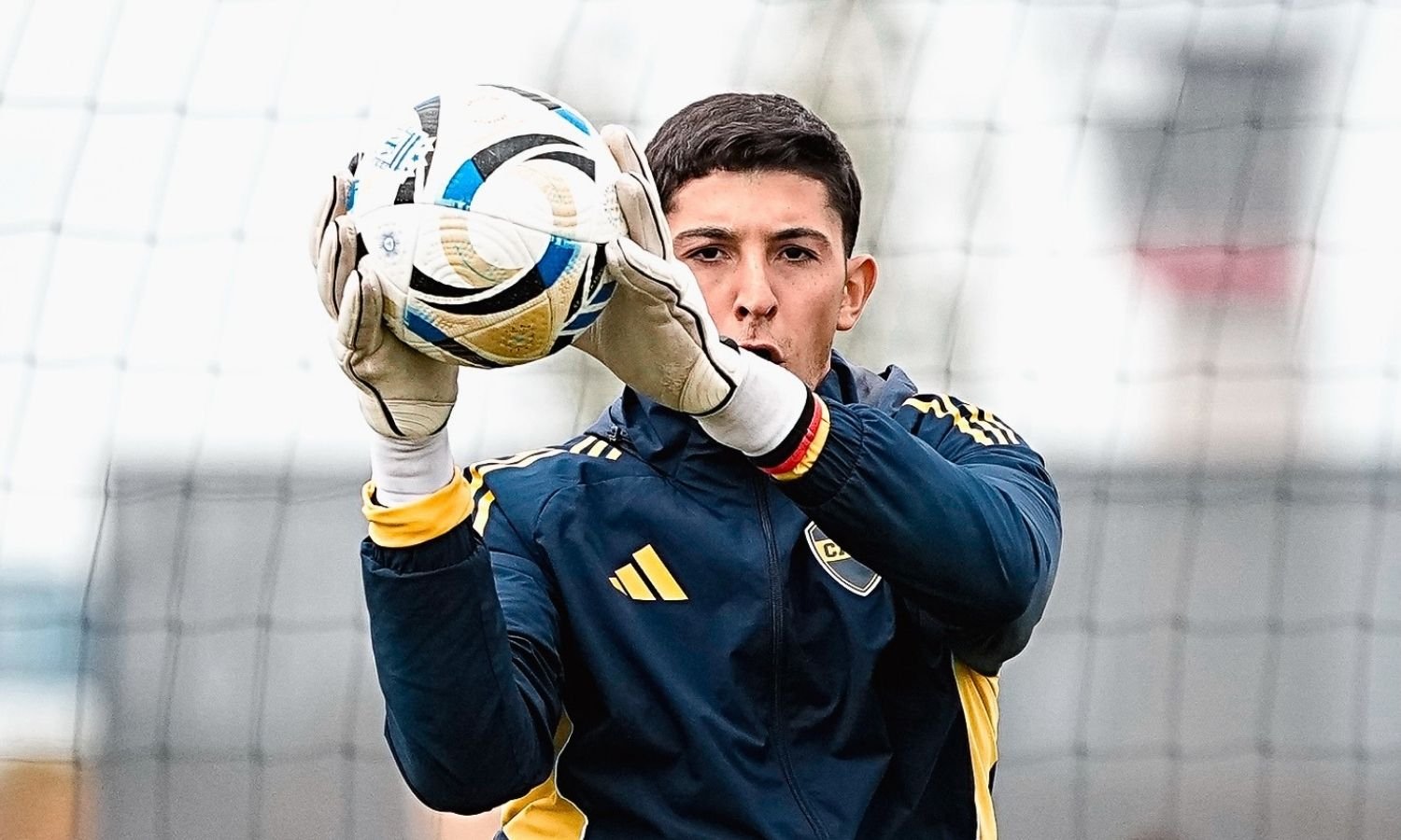 Leandro Brey entrenamiento Boca