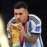 Leandro Paredes campeón del mundo Selección Argentina 2022
