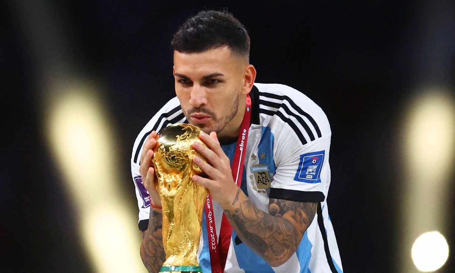 Leandro Paredes campeón del mundo Selección Argentina 2022