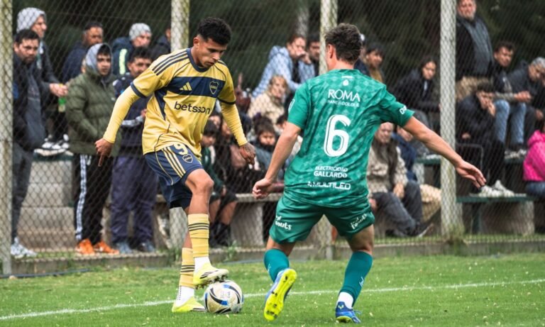 Leonel Flores reserva de Boca vs Ferro