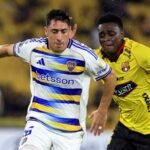 Miguel Merentiel Boca vs Barcelona