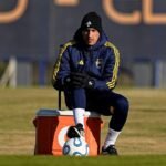 Miguel Merentiel entrenamiento Boca
