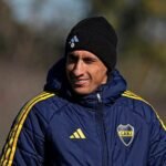 Miguel Merentiel entrenamiento Boca