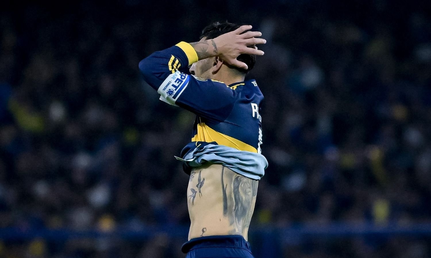 Paredes Boca vs Cruzeiro Libertadores