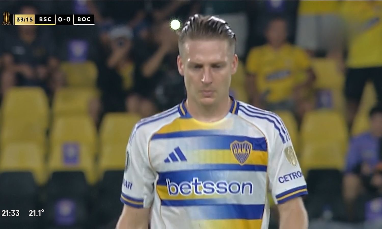 Santiago Ascacibar expulsado Boca vs Barcelona SC