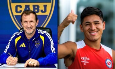 Arruabarrena y Leandro Lozano Boca refuerzo