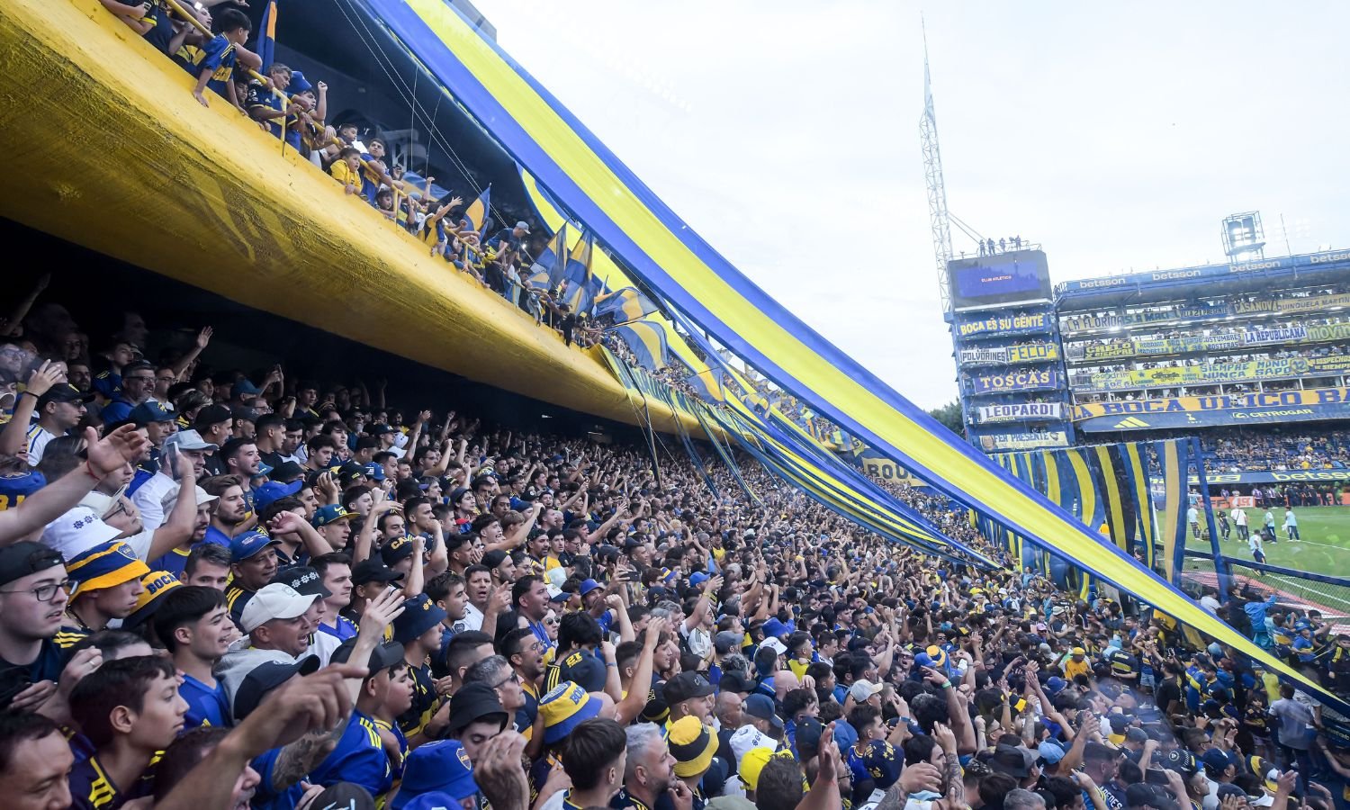 Boca socios norte La Bombonera