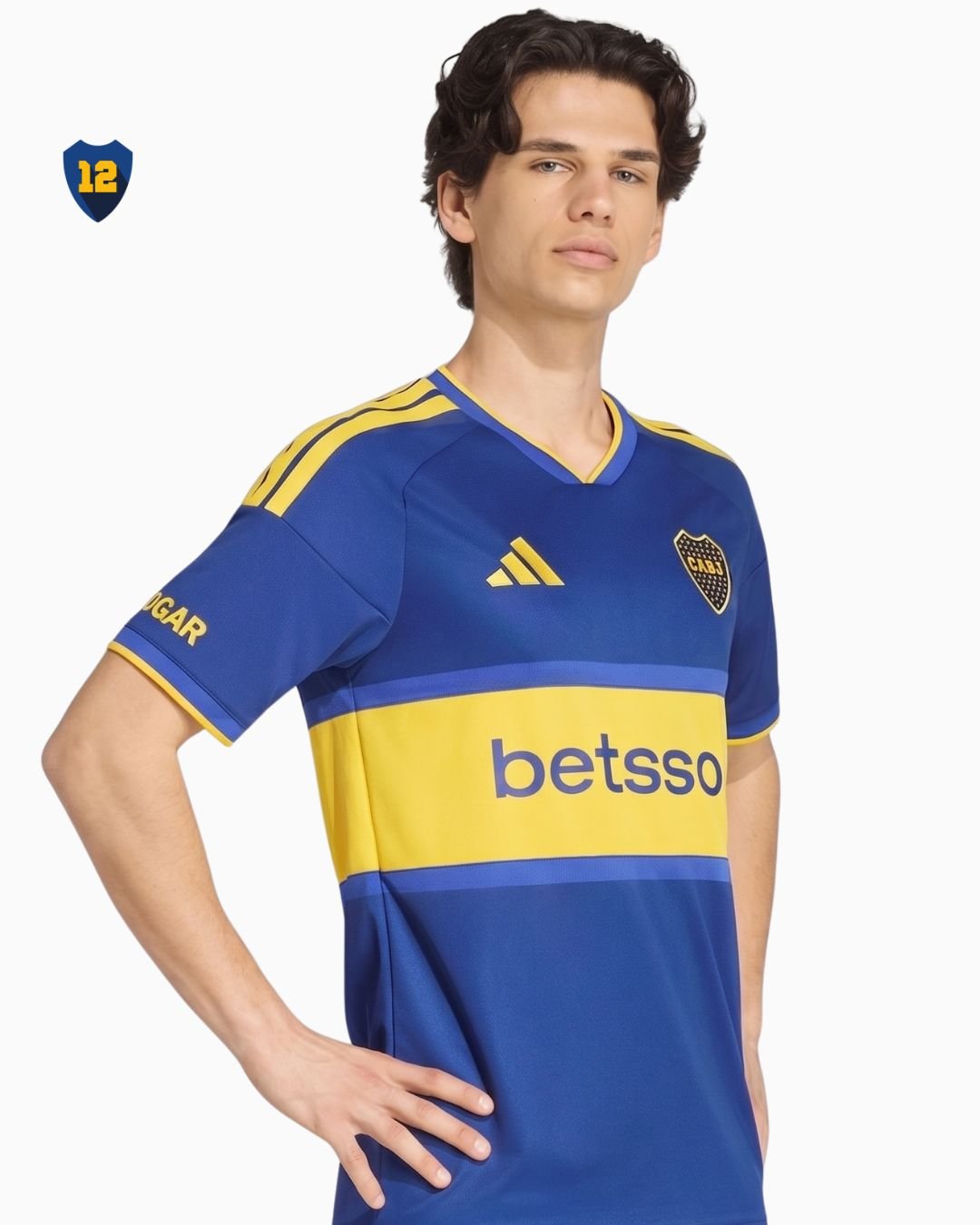 Camiseta titular Boca 2627 modelo 2