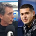 Claudio Úbeda y Juan Román Riquelme Boca