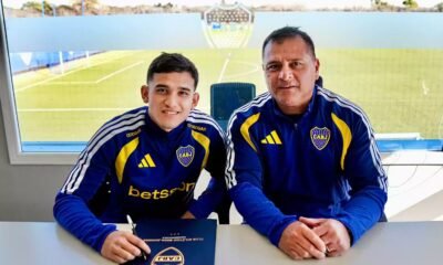 Dylan Gorosito y Marcelo Delgado nuevo contrato Boca