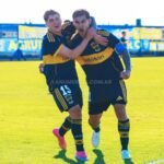 Gonzalo Gelini festejo de gol reserva de Boca vs Atlético Tucumán