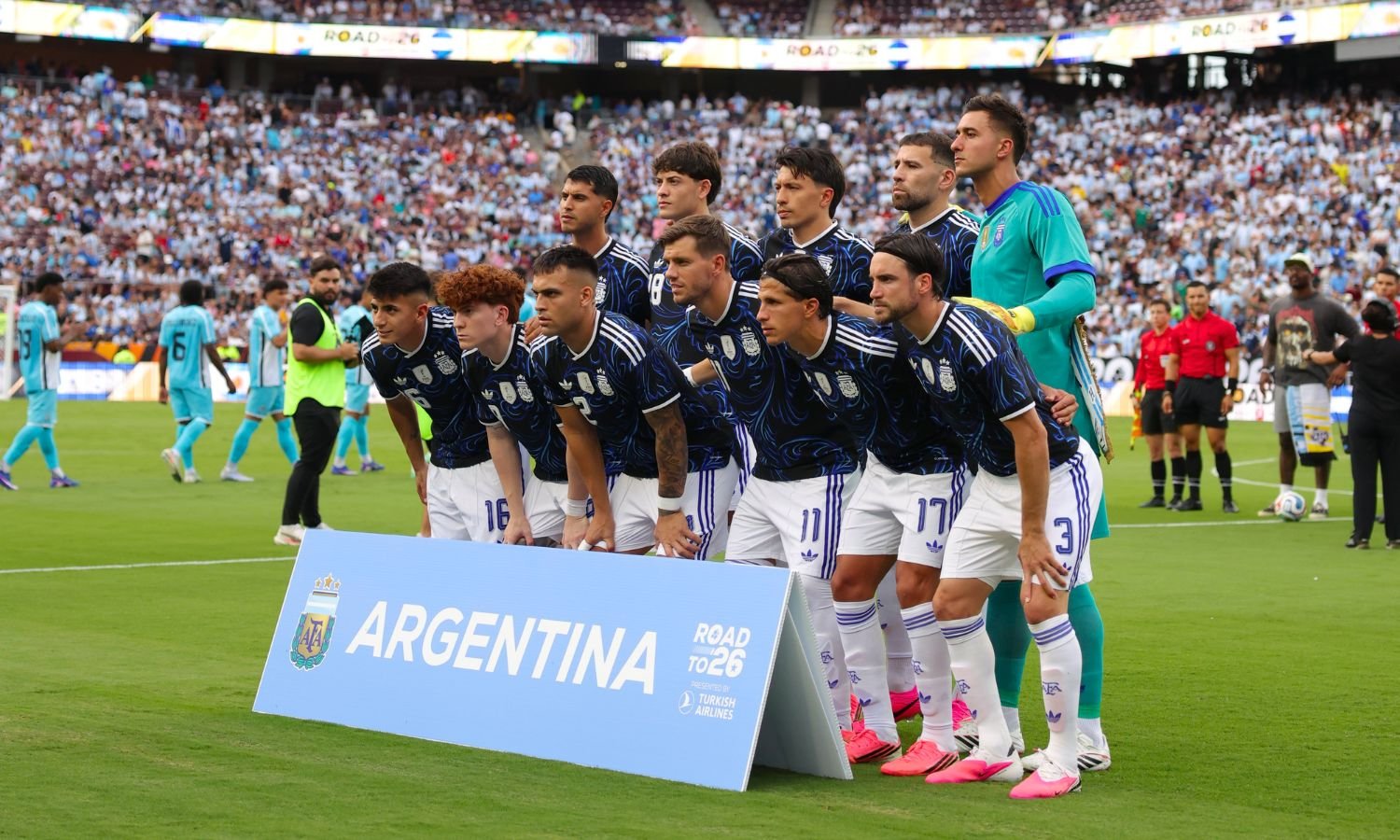 Iniciales Argentina vs Honduras amistoso previo al Mundial 2026