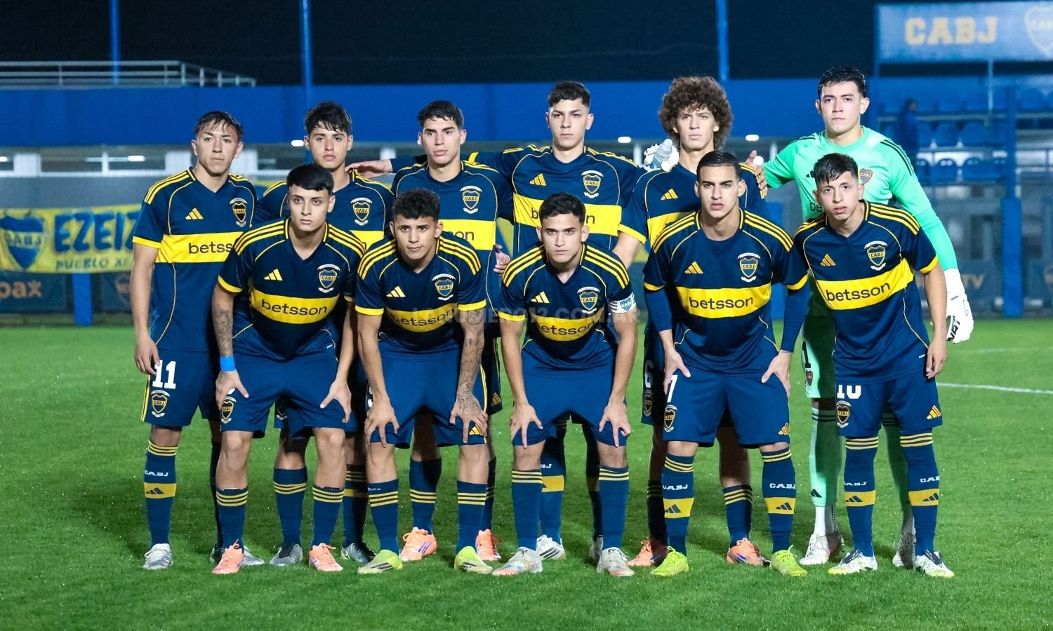 Iniciales de la reserva de Boca vs Defensa y Justicia 3526