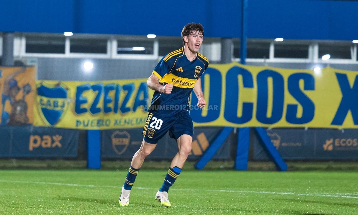 Juan Pussetto reserva de Boca vs Defensa y Justicia