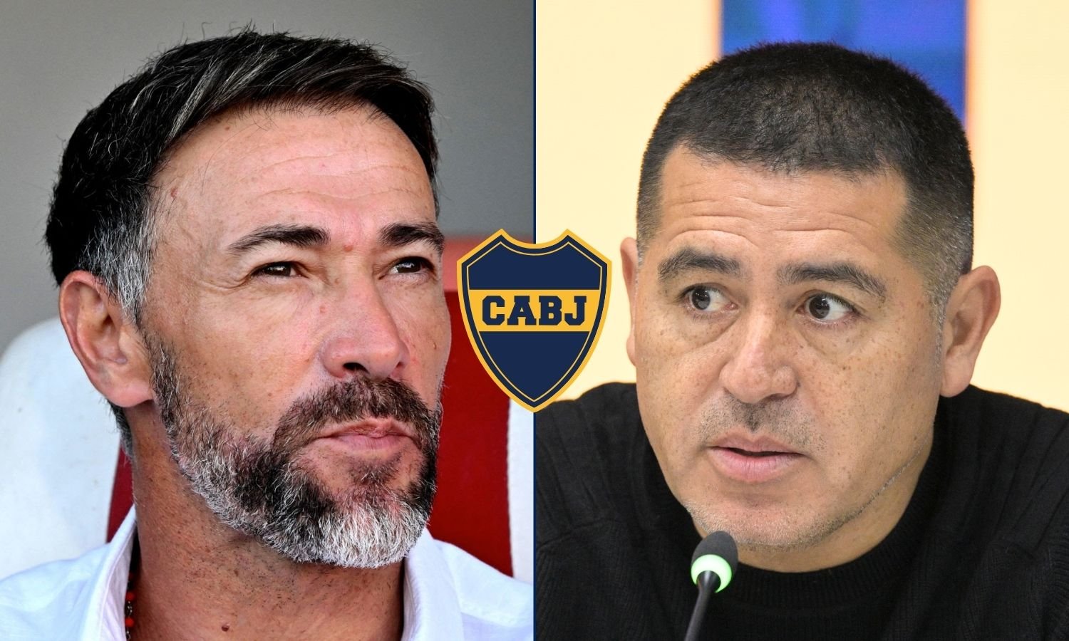 Kily Gonzalez y Juan Román Riquelme Boca