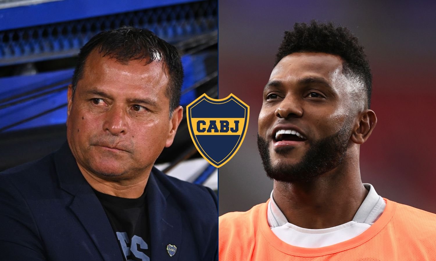 Marcelo Delgado y Miguel Borja Boca