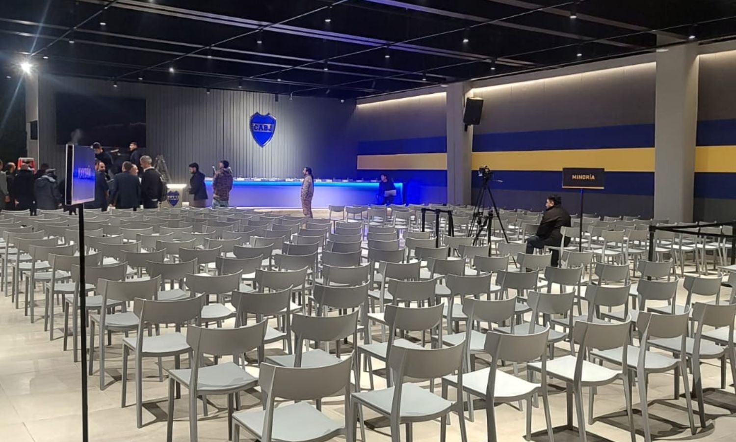 Salón Filiberto La Bombonera Boca Asamblea