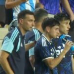 Tomás Aranda Argentina vs Honduras amistoso