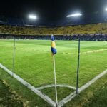 Boca campo de juego de La Bombonera