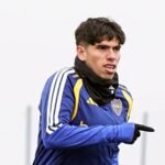 Carlos Palacios entrenamiento Boca