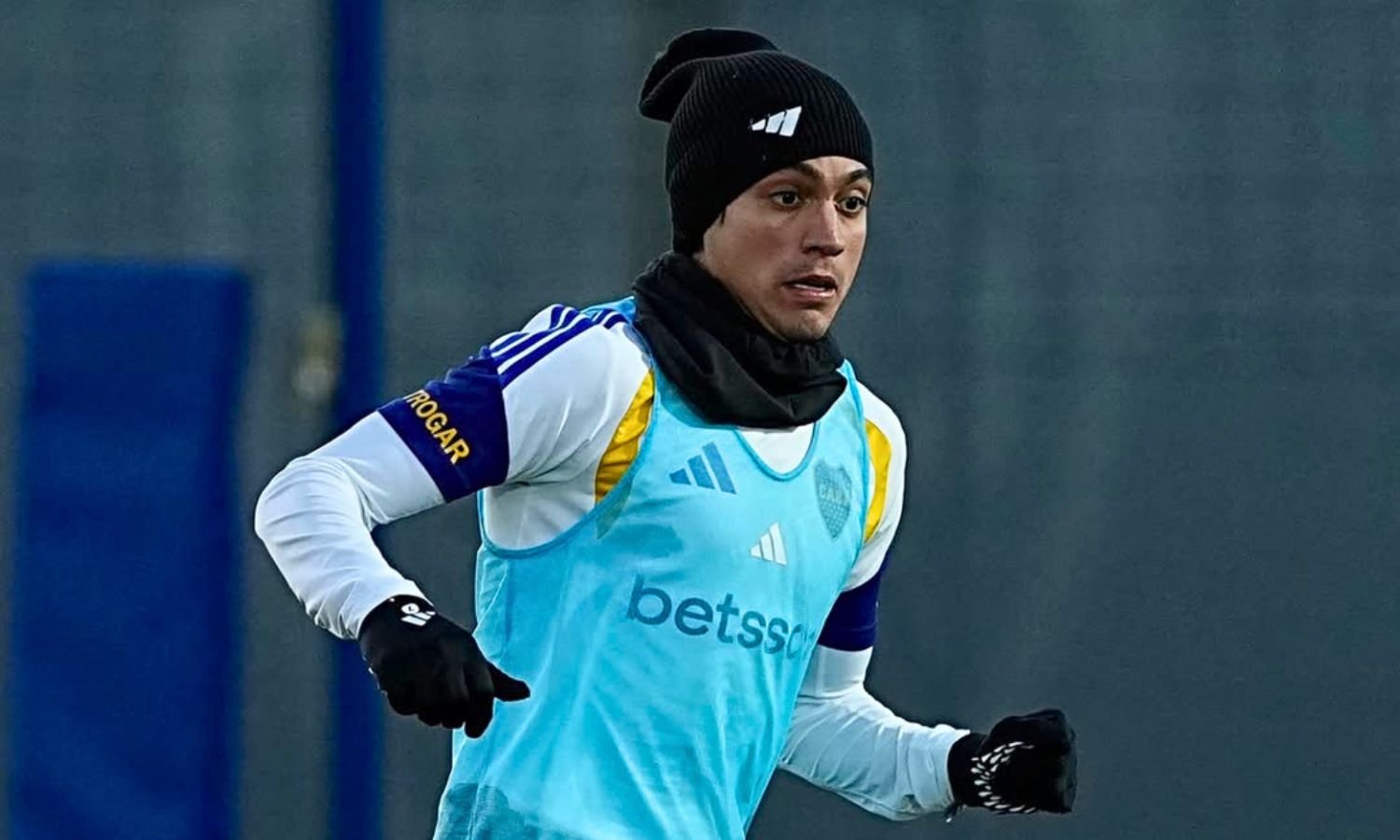 Exequiel Zeballos entrenamiento Boca