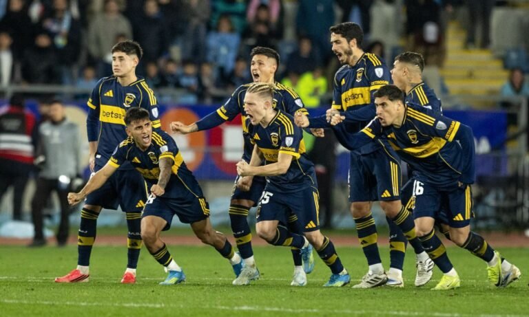 Festejo Boca Sudamericana