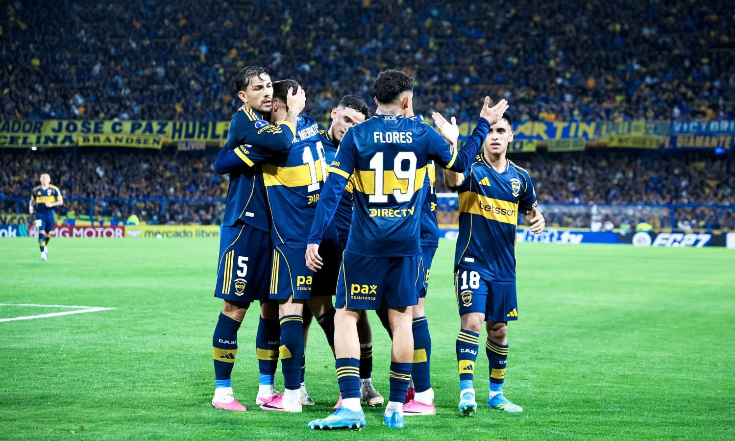 Festejo Boca vs Ohiggins Sudamericana 23726