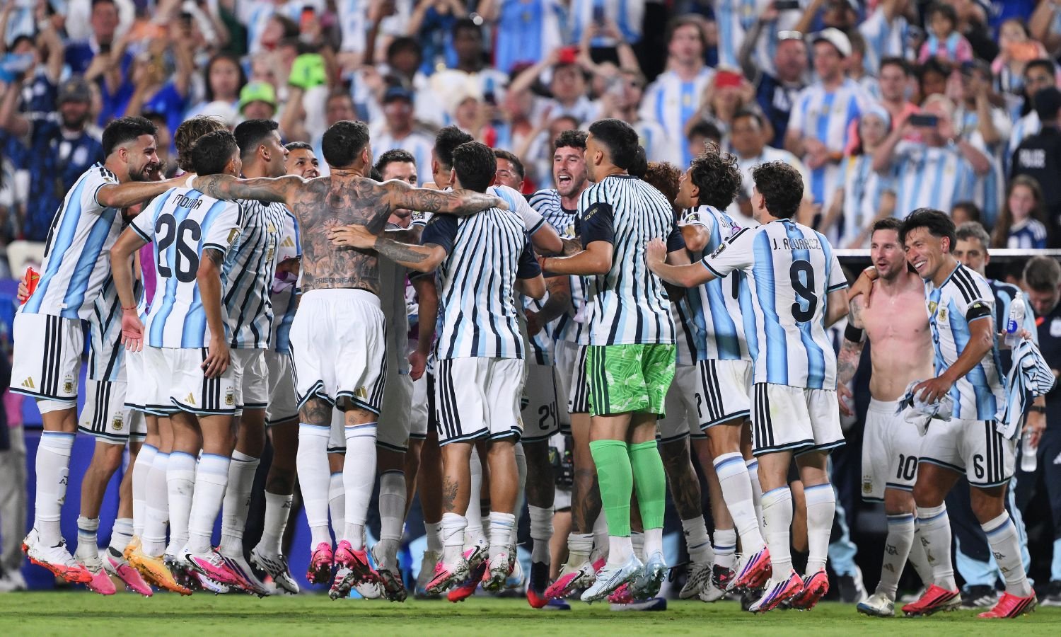 Festejo Selección Argentina 11726