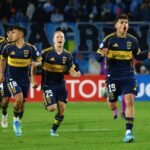 Festejo penales Boca vs OHiggins revancha Sudamericana 2026