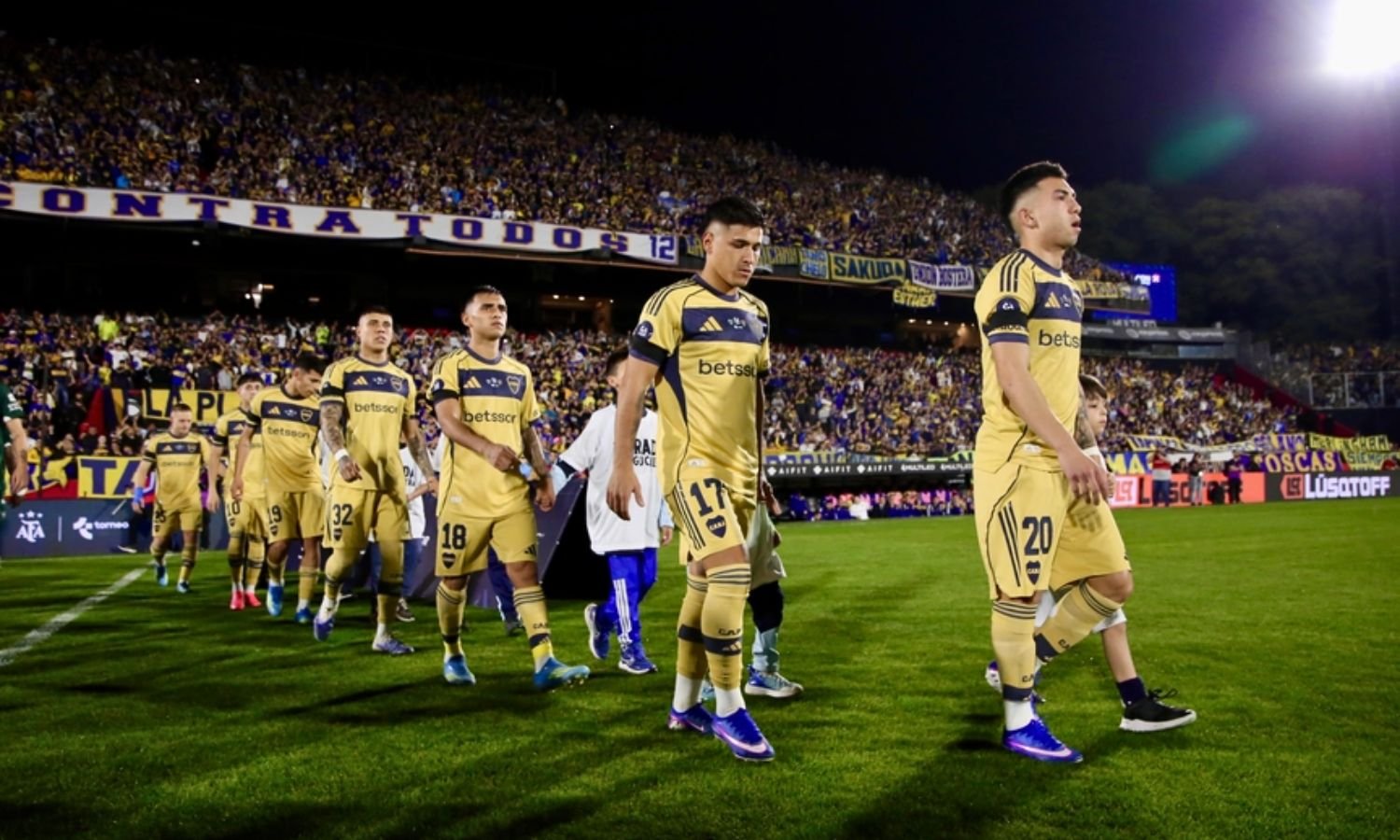 Jugadores Boca vs Sarmiento Copa Argentina 2026