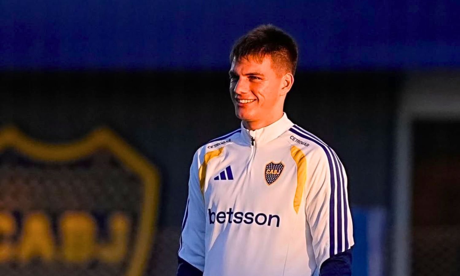 Kevin Zenón entrenamiento Boca 