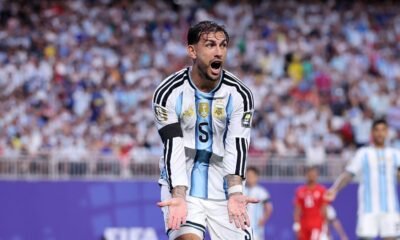 Leandro Paredes Selección Argentina vs Suiza