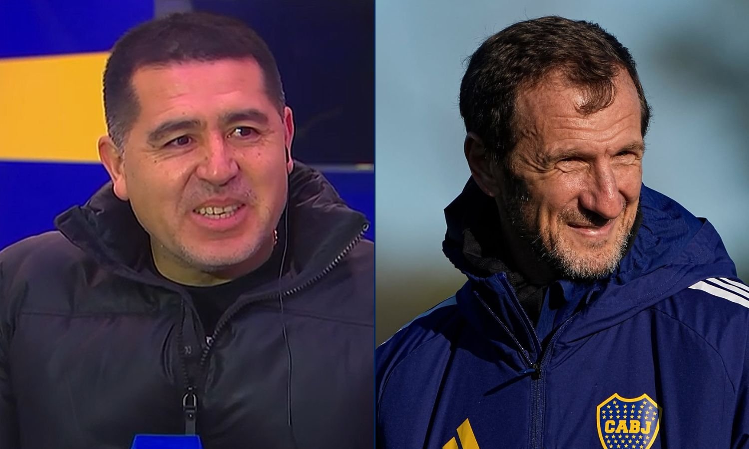 Riquelme y Arruabarrena Boca