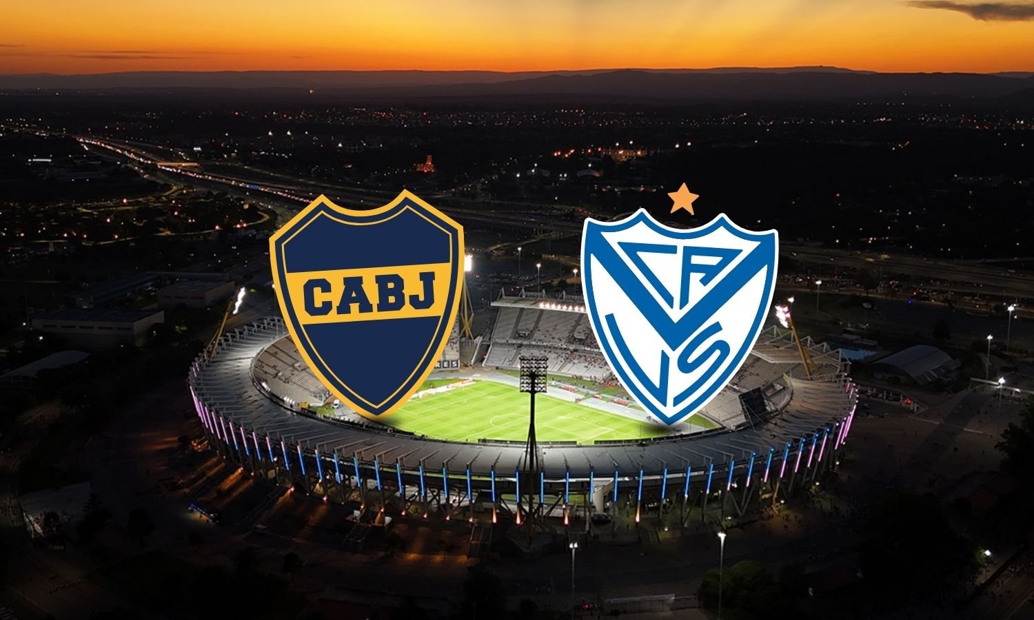 Boca vs Vélez en el Kempes accesos
