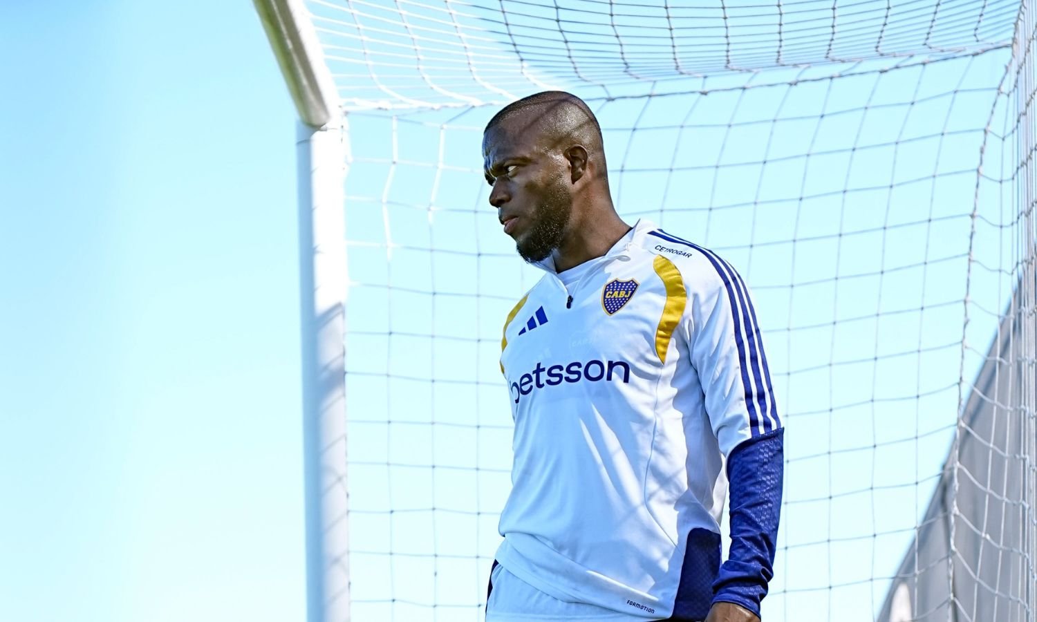 Enner Valencia entrenamiento Boca