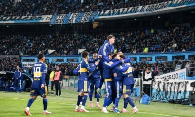 Festejo Boca vs Racing Clausura 2026