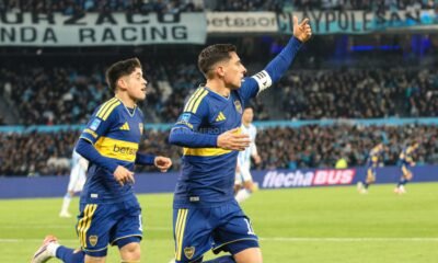 Festejo Miguel Merentiel Boca vs Racing Clausura 2026