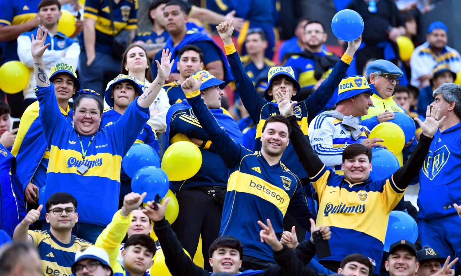 Hinchas Boca vs Recoleta Sudamericana 2026