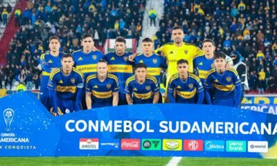 La formación inicial de Boca vs Recoleta