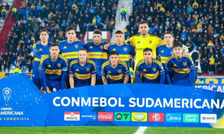 La formación inicial de Boca vs Recoleta