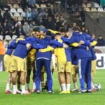Jugadores arenga Boca vs Platense Clausura 2026