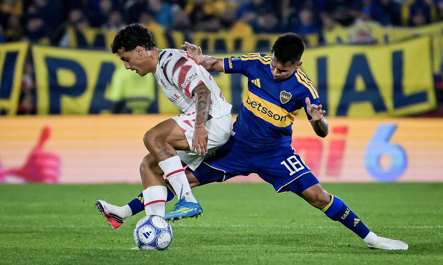 Milton Delgado Boca vs Estudiantes