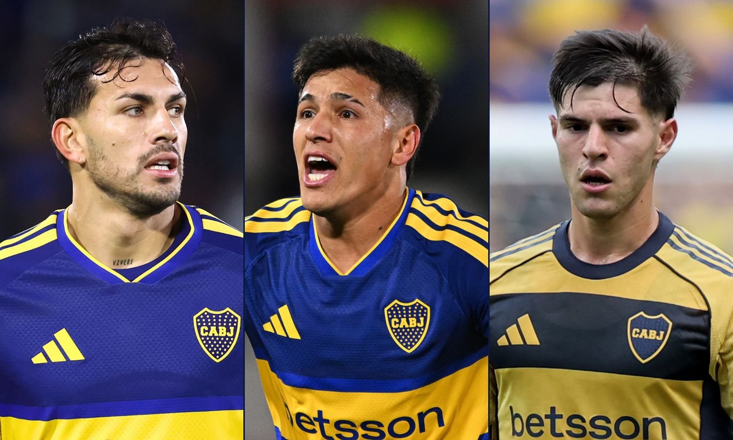 Paredes Lozano y Pellegrino lesionados Boca