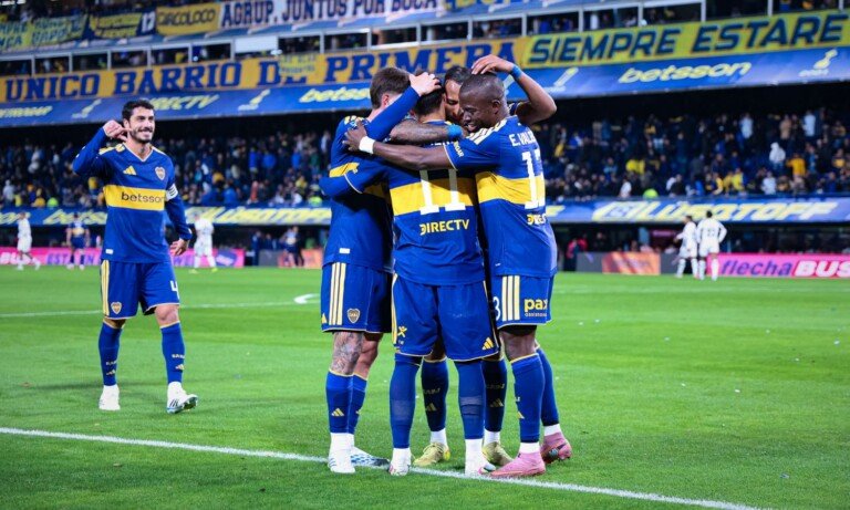 Festejo Boca vs Central Córdoba Clausura 2026